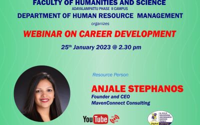 Webinar on “CAREER DEVELOPMENT” Webinar on “CAREER DEVELOPMENT”