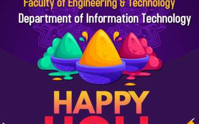 Holi Celebration by Department of Information Technology Holi Celebration by Department of Information Technology