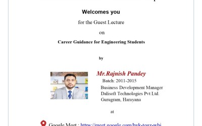 Guest Lecture on Career Guidance for Engineering Students Guest Lecture on Career Guidance for Engineering Students