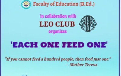 EACH ONE FEED ONE EACH ONE FEED ONE