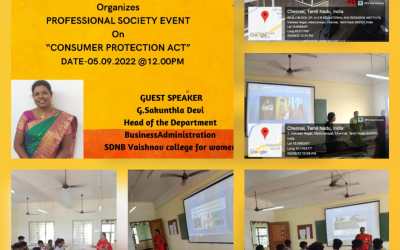 Professional Society Event on Consumer Protection Act Professional Society Event on Consumer Protection Act