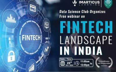 Webinar on Fintech Landscape in India Webinar on Fintech Landscape in India