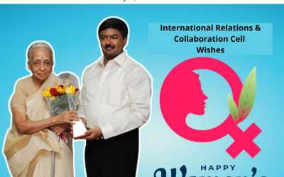 International Relations and Collaboration Cell Wishes Happy Women’s Day International Relations and Collaboration Cell Wishes Happy Women’s Day