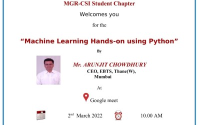 Machine Learning Hands on Using Python Machine Learning Hands on Using Python