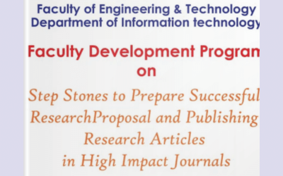 Step-stones to Prepare Successful Research Proposal and Publishing Research Articles in High Impact Journals Step-stones to Prepare Successful Research Proposal and Publishing Research Articles in High Impact Journals