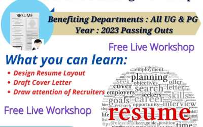 Resume Building Workshop Resume Building Workshop