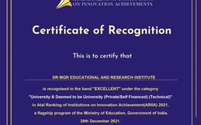 Certificate of Recognition Certificate of Recognition