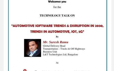 Technology Talk on Automotive Software Trends Technology Talk on Automotive Software Trends