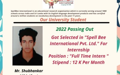 Placement of 2022 Passing out MBA Student Placement of 2022 Passing out MBA Student