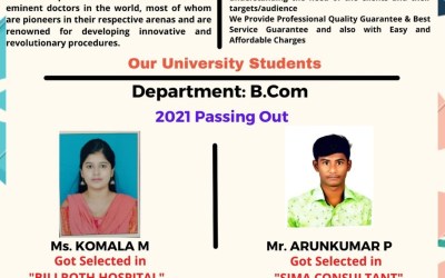 Placement for B. Com Students Placement for B. Com Students