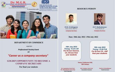 Career as a Company Secretary Career as a Company Secretary