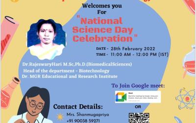 National Science Day Celebration National Science Day Celebration