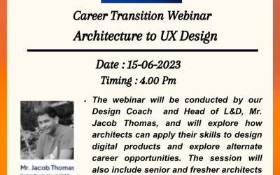 Career Transition Webinar Architecture to UX Design Career Transition Webinar Architecture to UX Design