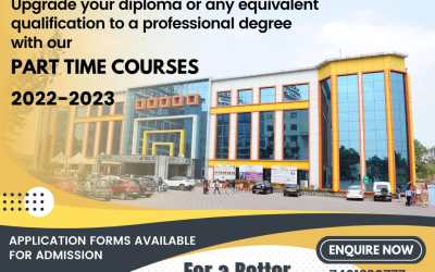 Applications Available for Admissions 2022-2023 PART TIME COURSES Applications Available for Admissions 2022-2023 PART TIME COURSES