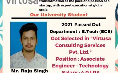 Placement of 2021 passed out ECE Student Placement of 2021 passed out ECE Student