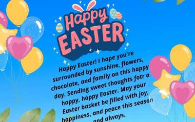 Easter Wishes by Department of Placement and IIPC Easter Wishes by Department of Placement and IIPC