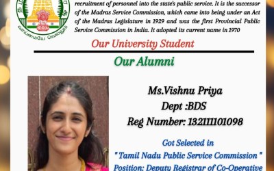 Placement Of Our Alumni At TNPSC Placement Of Our Alumni At TNPSC