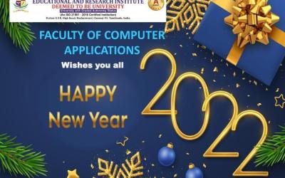 New Year Wishes from Faculty of Computer Applications New Year Wishes from Faculty of Computer Applications