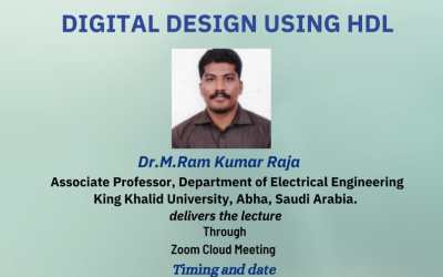 International Webinar on Digital Design Using HDL International Webinar on Digital Design Using HDL