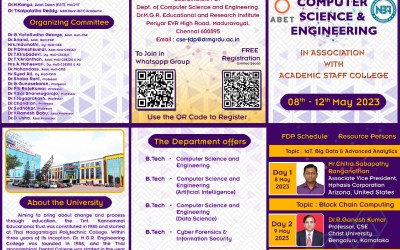 One Week Virtual FDP on Emerging Research Trends in ‘Block Chain and Data Science’ One Week Virtual FDP on Emerging Research Trends in ‘Block Chain and Data Science’