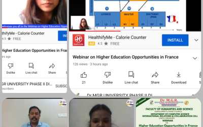 Webinar on Higher Education Opportunities in France Webinar on Higher Education Opportunities in France