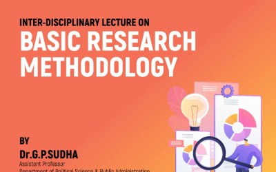 INTER-DISCIPLINARY LECTURE ON BASIC RESEARCH METHODOLOGY INTER-DISCIPLINARY LECTURE ON BASIC RESEARCH METHODOLOGY