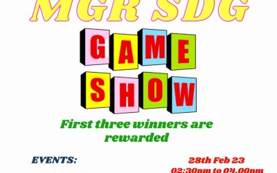 MGR SDG GAME SHOW MGR SDG GAME SHOW