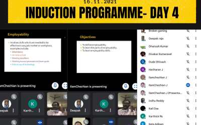 Induction Programme – Day 4 Induction Programme – Day 4