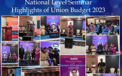 National Level seminar On HIGHLIGHTS OF UNION BUDGET 2023 National Level seminar On HIGHLIGHTS OF UNION BUDGET 2023