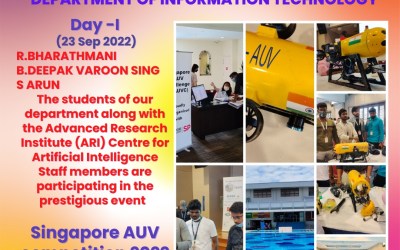 Singapore AUV Competition 2022 Singapore AUV Competition 2022