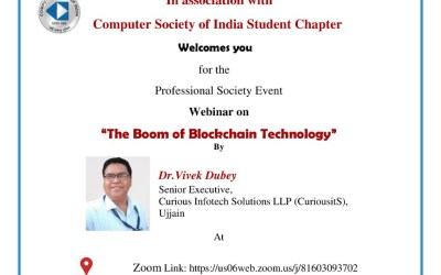 Webinar on The Boon of Black chain Technology Webinar on The Boon of Black chain Technology