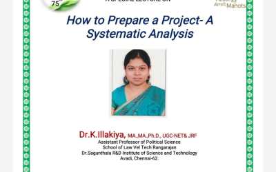 Lecture on How to Prepare a Project Lecture on How to Prepare a Project