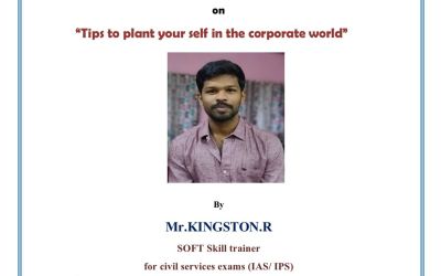 Workshop on Tips to Plant Yourself in the Corporate World Workshop on Tips to Plant Yourself in the Corporate World