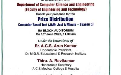 Prize Distribution for Computer Based Test Prize Distribution for Computer Based Test
