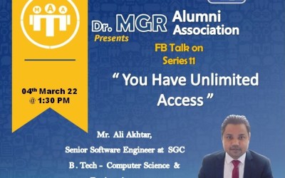 FB Talk on Series 11 “You Have Unlimited Access” FB Talk on Series 11 “You Have Unlimited Access”