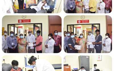 Report on Blood Donation Camp Conducted on December 6, 2021 Report on Blood Donation Camp Conducted on December 6, 2021