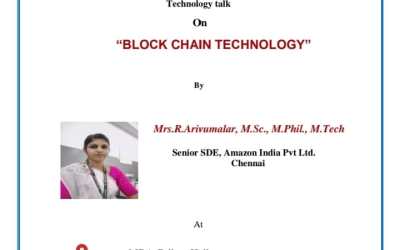 Technology Talk on Block Chain Technology Technology Talk on Block Chain Technology