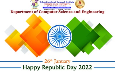 Republic Day wishes by Department of Computer Science & Engineering Republic Day wishes by Department of Computer Science & Engineering