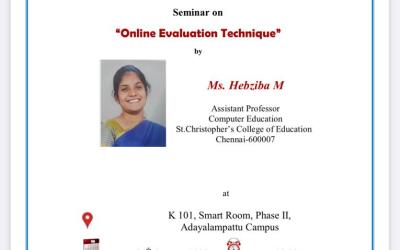 Seminar on Online Education Technique Seminar on Online Education Technique