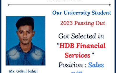 Placement of 2023 Passing Out Student in HDB Financial Services Placement of 2023 Passing Out Student in HDB Financial Services