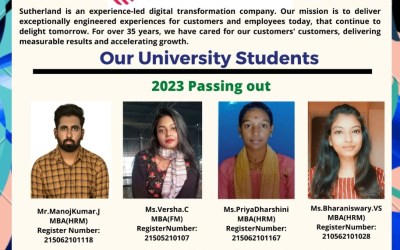 Placement of 2023 passing out students in Sutherland Placement of 2023 passing out students in Sutherland