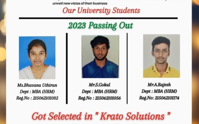 Placement Of 2023 Passing Out 3 Students At Krato Solution Placement Of 2023 Passing Out 3 Students At Krato Solution
