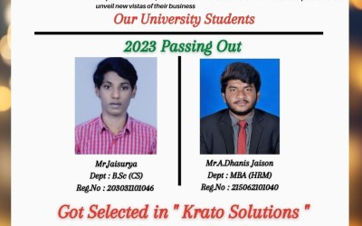 Placement Of 2023 Passing Out 2 Students At Krato Solution Placement Of 2023 Passing Out 2 Students At Krato Solution