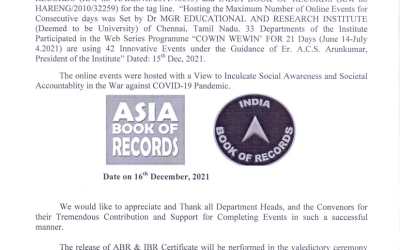 COWIN WE WIN Online Events — ABR & IBR Certificate COWIN WE WIN Online Events — ABR & IBR Certificate