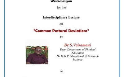 Interdisciplinary Lecture on “Common Postural Deviations” Interdisciplinary Lecture on “Common Postural Deviations”