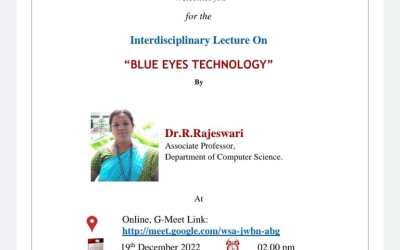 Interdisciplinary Lecture on Blue Eyes Technology Interdisciplinary Lecture on Blue Eyes Technology