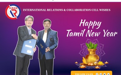 Tamil New Year Wishes by International Relations and Collaboration Cell Tamil New Year Wishes by International Relations and Collaboration Cell