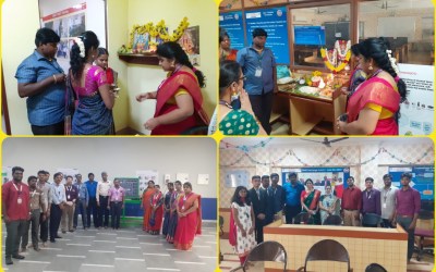 Ayudha Pooja celebrated at Industry sponsored lab Ayudha Pooja celebrated at Industry sponsored lab