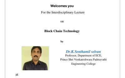 Guest Lecture on Block Chain Technology Guest Lecture on Block Chain Technology