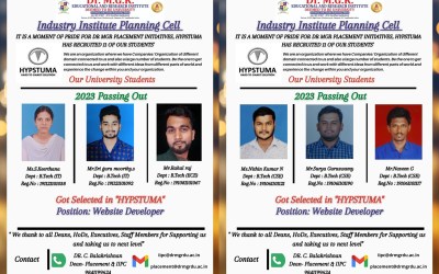 Placement Of 2023 Passing Out 11 B.Tech Students At HYPSTUMA Placement Of 2023 Passing Out 11 B.Tech Students At HYPSTUMA
